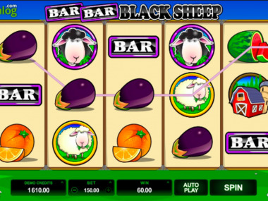 Graj za darmo na maszynie hazardowej Bar Bar Black Sheep