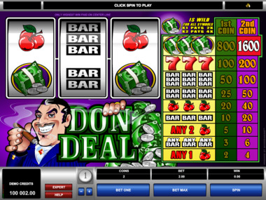 Graj za darmo na maszynie hazardowej Don Deal