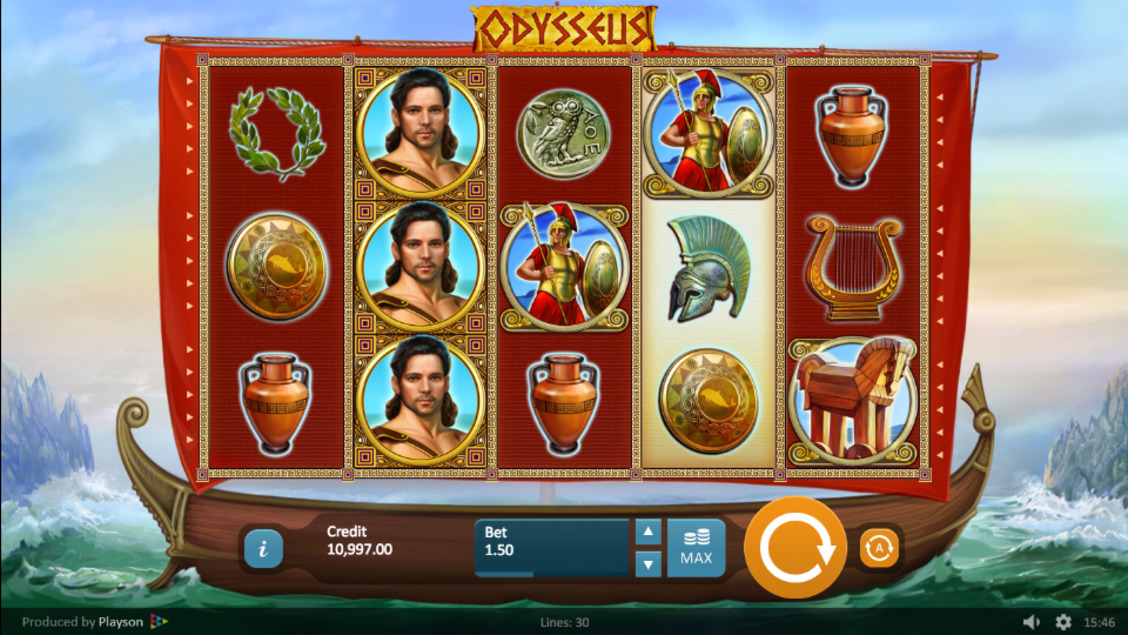 Graj za darmo na maszynie hazardowej Odysseus