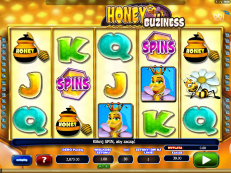 Honey Buziness gra maszynowa za darmo