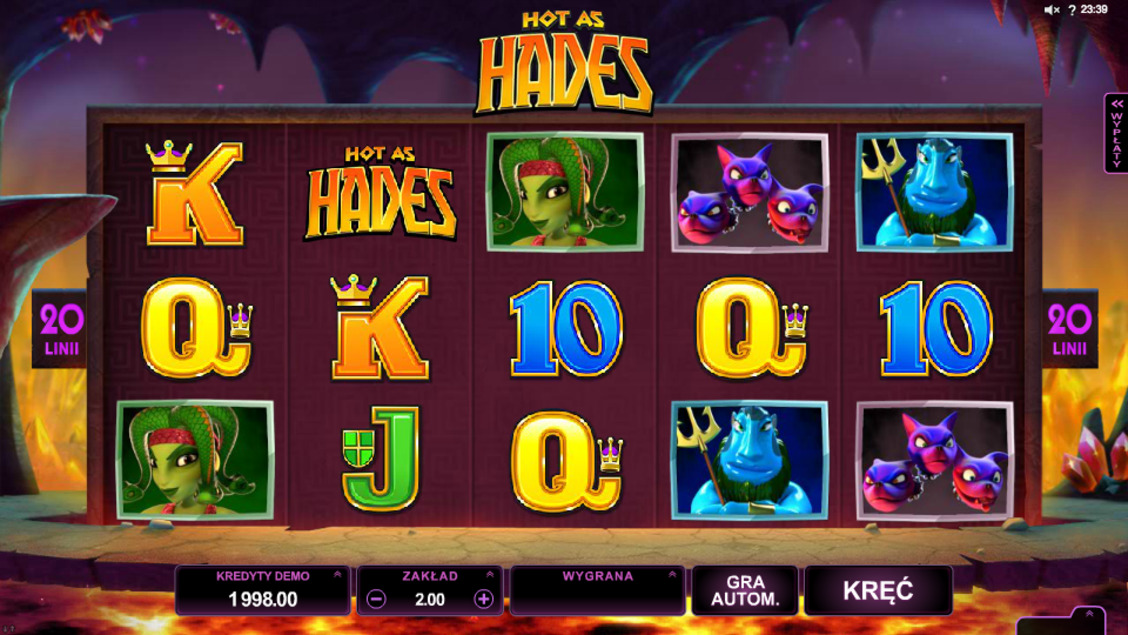 Hot as Hades automat online za darmo