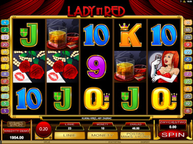 Lady in Red darmowa gra casino