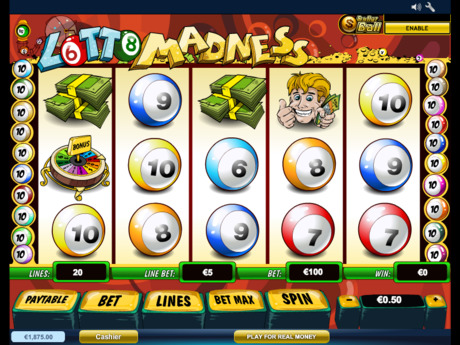 Lotto Madness gra maszynowa za darmo