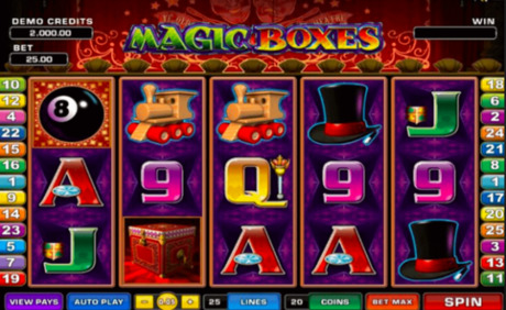 Magic Boxes darmowa gra casino