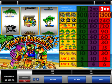 Pirates Paradise automat online