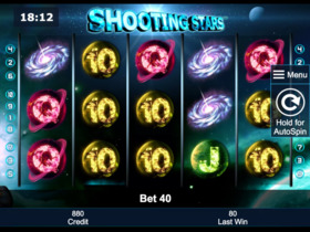 Shooting Stars gra wrzutowa online