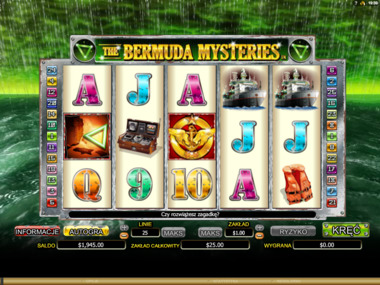The Bermuda Mysteries jednoręki bandyta za darmo
