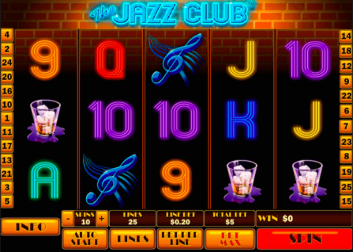 The Jazz Club gra wrzutowa online