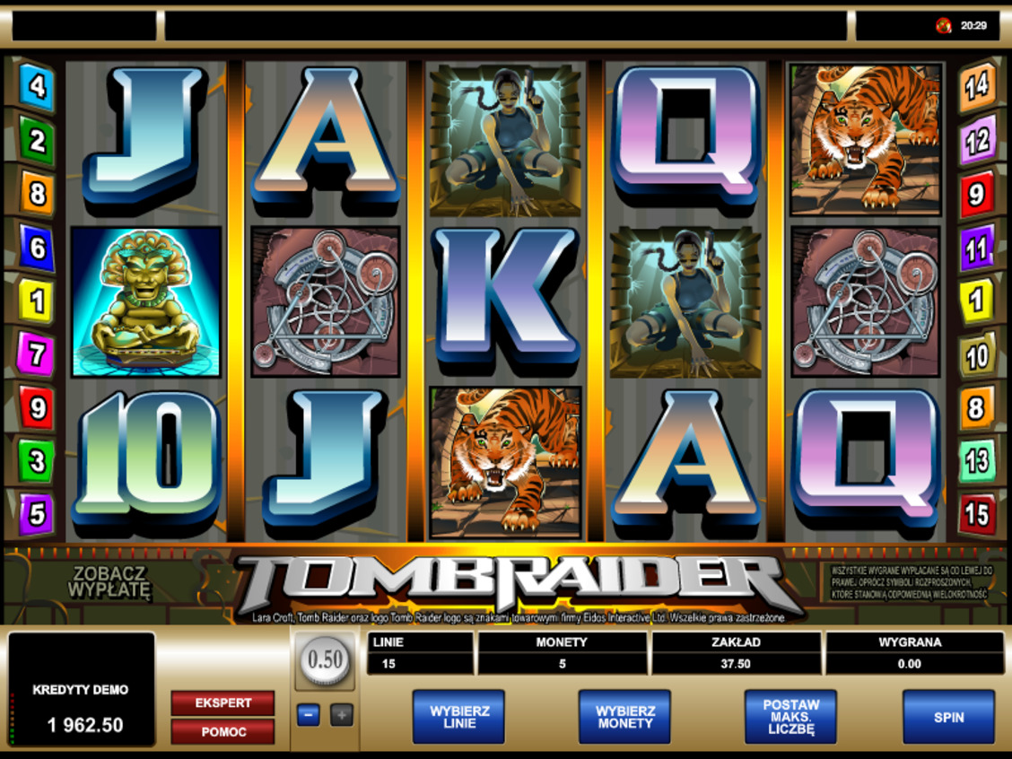 Tomb Raider darmowa gra casino