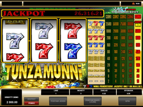 Tunzamunni darmowa maszyna hazardowa
