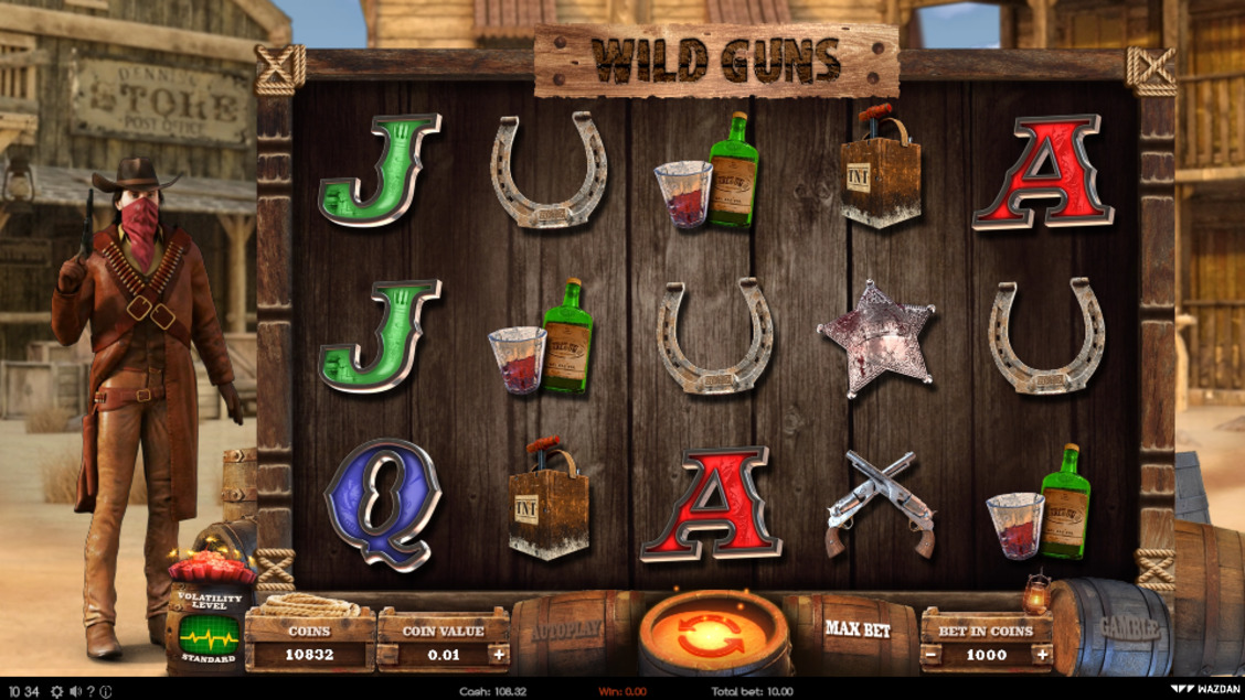 Wild Guns maszyna hazardowa za darmo